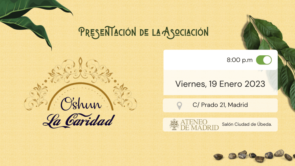 Presentación de la Asociación.